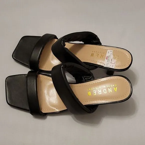 BRAND NEW ANDREW BY ANDREW STEVEN'S WOMEN'S CORA SANDALS
