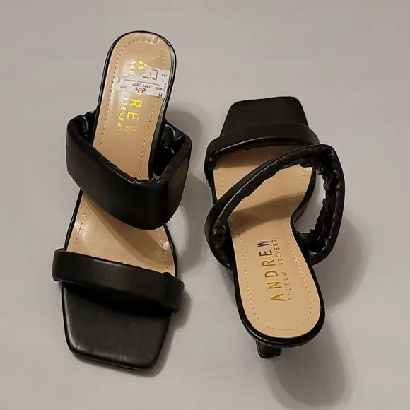 BRAND NEW ANDREW BY ANDREW STEVEN'S WOMEN'S CORA SANDALS