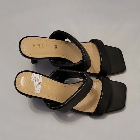 BRAND NEW ANDREW BY ANDREW STEVEN'S WOMEN'S CORA SANDALS