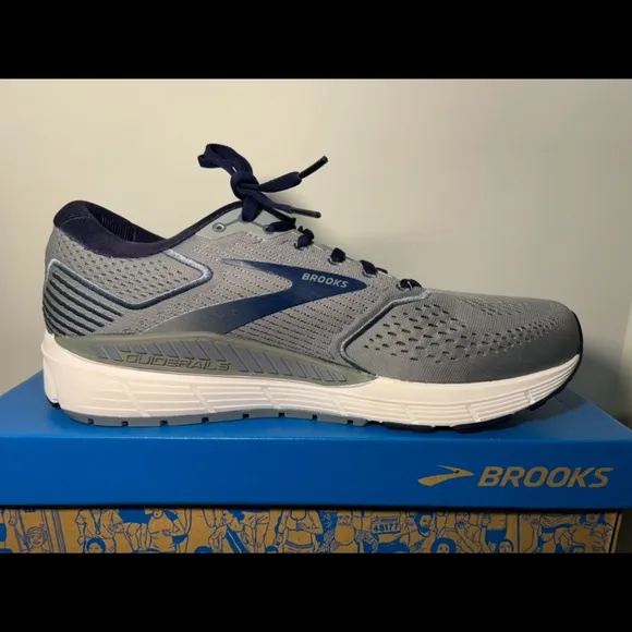 Brooks Beast 20 Running Shoes Sneakers Blue/Grey/Peacoat Mens Size 12