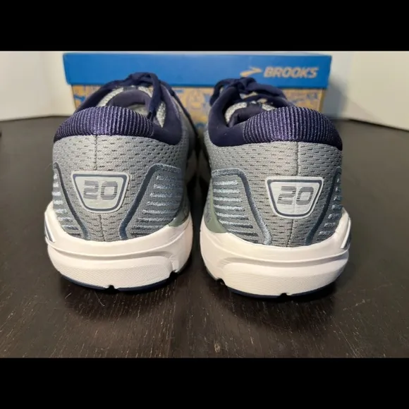 Brooks Beast 20 Running Shoes Sneakers Blue/Grey/Peacoat Mens Size 12