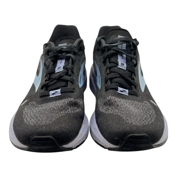 BROOKS Black and Purple Athletic Running Shoes | US 7