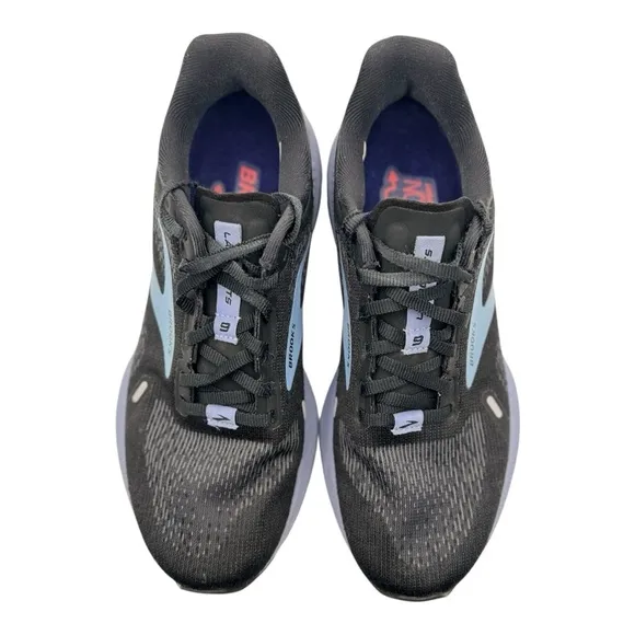 BROOKS Black and Purple Athletic Running Shoes | US 7