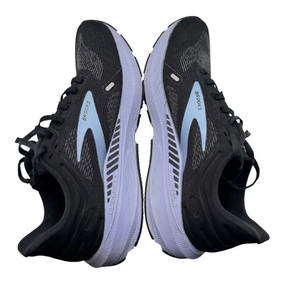 BROOKS Black and Purple Athletic Running Shoes | US 7