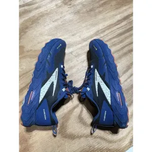 Brooks Cascadia 17 GTX Men 11.5 Shoes Trail Running Stability Trainer Blue Black