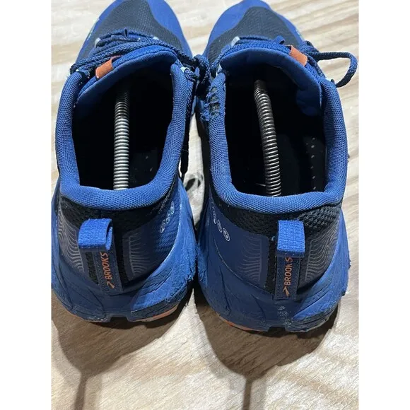 Brooks Cascadia 17 GTX Men 11.5 Shoes Trail Running Stability Trainer Blue Black