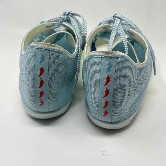 Brooks ELMN8 7 Running Track Shoes Unisex Mens 13 Blue Lightweight Track &amp; Field