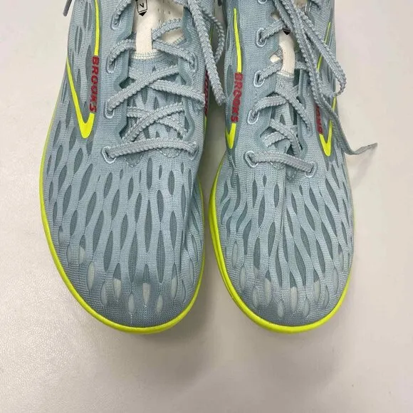 Brooks ELMN8 7 Running Track Shoes Unisex Mens 13 Blue Lightweight Track &amp; Field