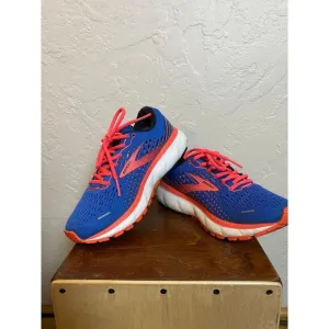 Brooks Ghost Running Shoes Athletic Sneakers‎ Blue Coral Performance Training