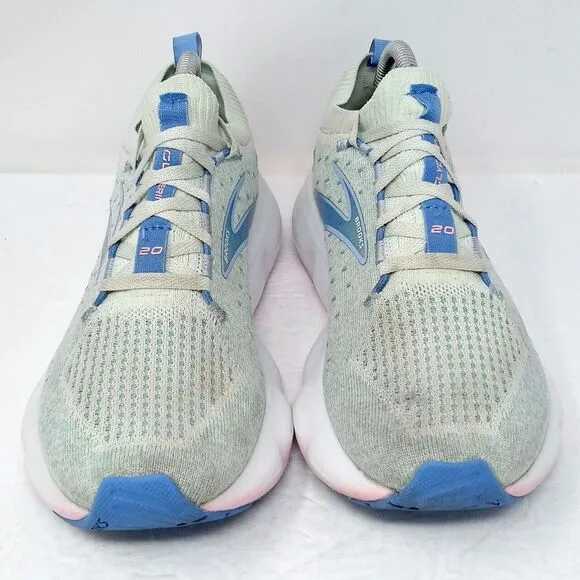 Brooks Glycerin 20 Stealthfit Running Stability Green Blue Shoes Women's Size 7