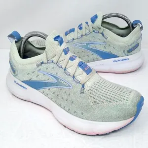 Brooks Glycerin 20 Stealthfit Running Stability Green Blue Shoes Women's Size 7