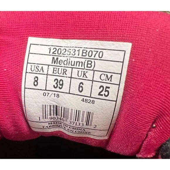 Brooks‎ Womens Addiction 13 Running Shoes Size 8 Black/Pink Medium