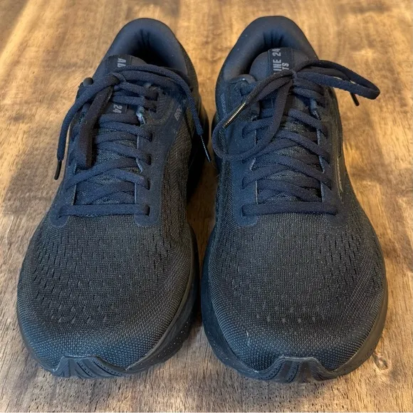 Brooks Women’s Adrenaline GTS 24 Stability Running Walking Shoe Black Size 9 2E
