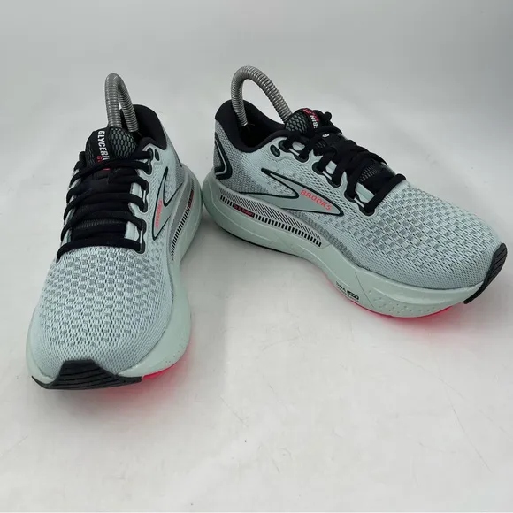Brooks Women’s Glycerin GTS 21- SZ 7 -Cloud Black Pink Low Top Running Shoes