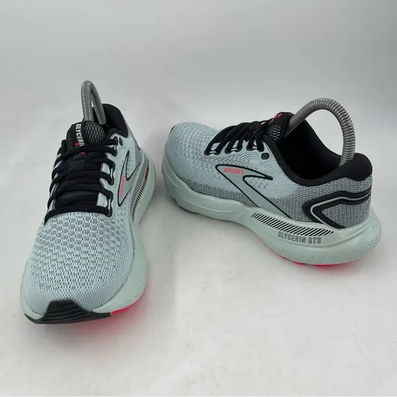 Brooks Women’s Glycerin GTS 21- SZ 7 -Cloud Black Pink Low Top Running Shoes