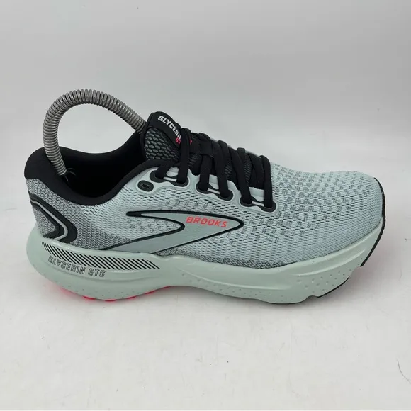 Brooks Women’s Glycerin GTS 21- SZ 7 -Cloud Black Pink Low Top Running Shoes