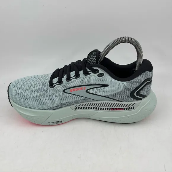 Brooks Women’s Glycerin GTS 21- SZ 7 -Cloud Black Pink Low Top Running Shoes