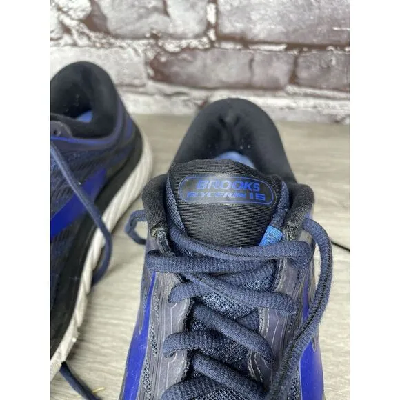 Brooks Glycerin 15 1102581D487 Blue Running Shoes Sneakers Men’s Sz 9M US/42.5EU