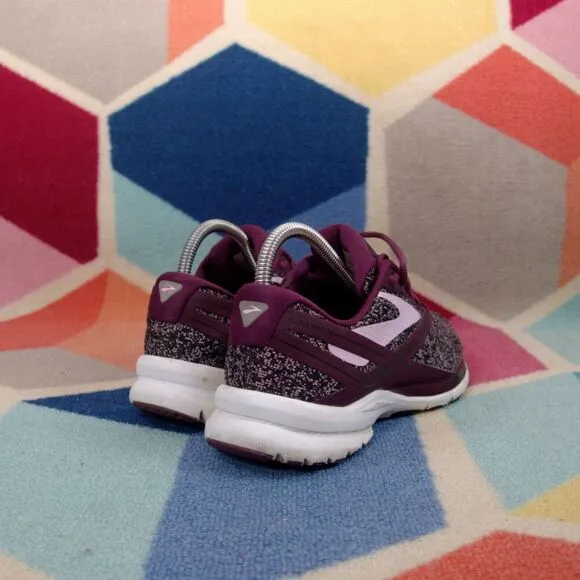 Brooks Launch 4 Running Sneakers Purple Pink Athletic Shoes Women's Size 99