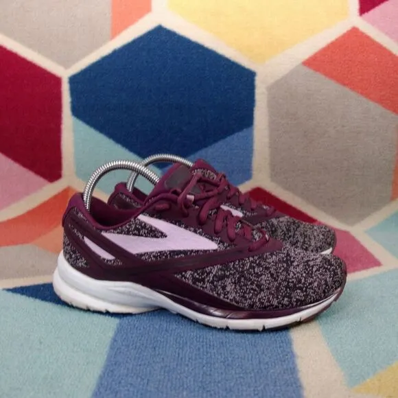 Brooks Launch 4 Running Sneakers Purple Pink Athletic Shoes Women's Size 99