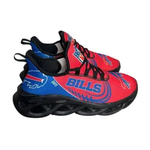 Buffalo Bills Davis Blue Red Mens Athletic Running Shoes Sneakers Size 11-11.5