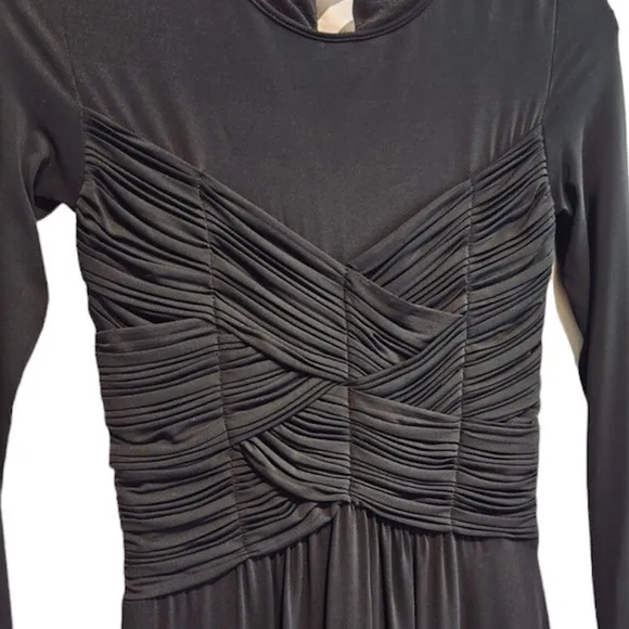 BURBERRY Woven Waist Classic Dress LBD 2