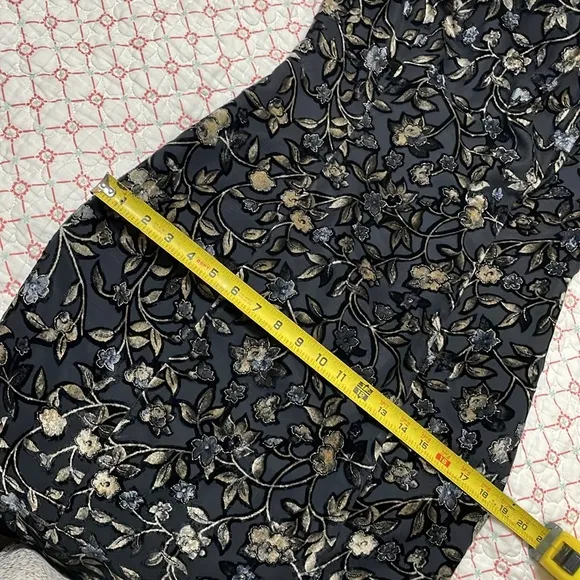 burnout velvet floral classic Cheongsam Sam column maxidress