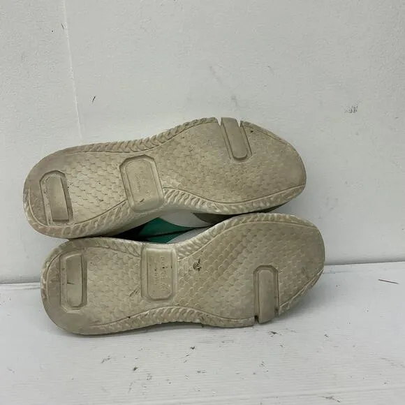 Buscemi White Green Brown Gray Athletic Sneakers Men's Size 11 Preowned EU 44