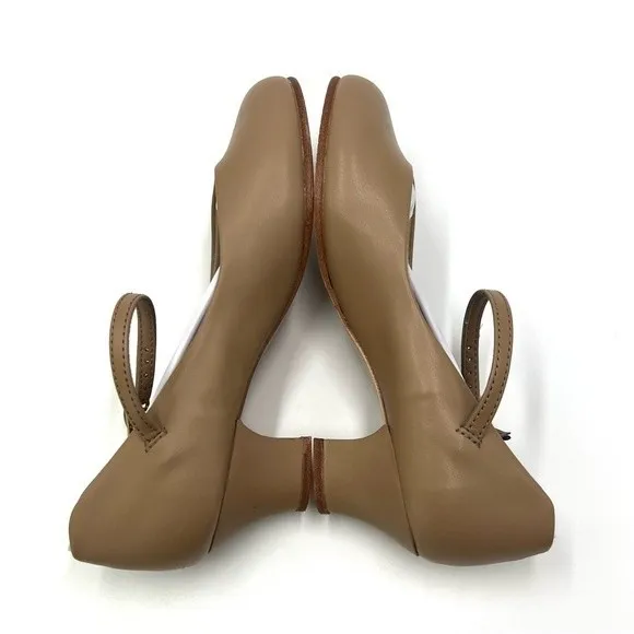 Capezio Big Girl's Jr. Footlight Style # 550 Caramel Character Dance Shoes 4.5