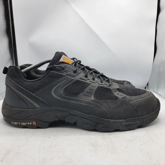 Carhartt Lightweight Mens 15 Black Low Work Hiker Steel Toe Work Shoes