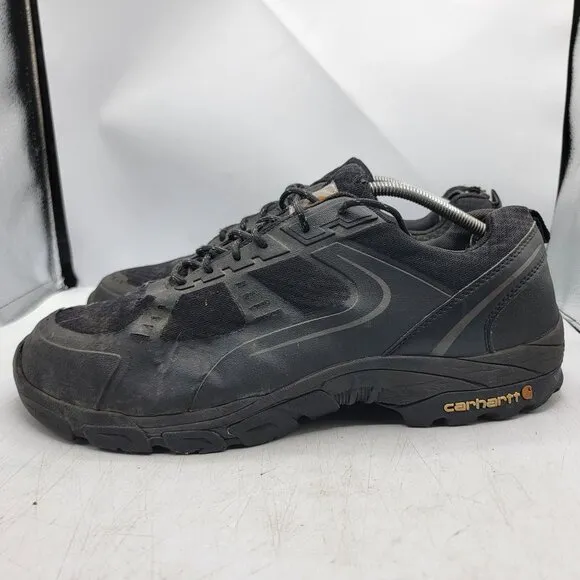 Carhartt Lightweight Mens 15 Black Low Work Hiker Steel Toe Work Shoes
