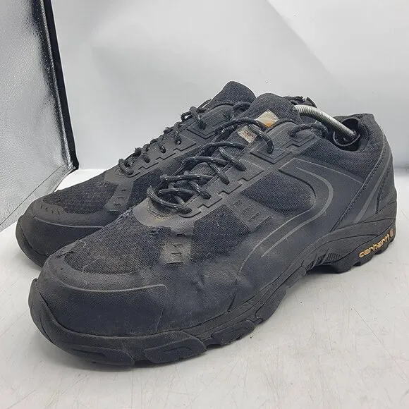 Carhartt Lightweight Mens 15 Black Low Work Hiker Steel Toe Work Shoes
