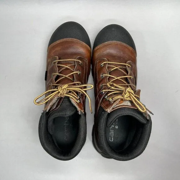 Carhartt Men's Size 12 Ground Force Waterproof 6&quot; Composite Toe Work Boots