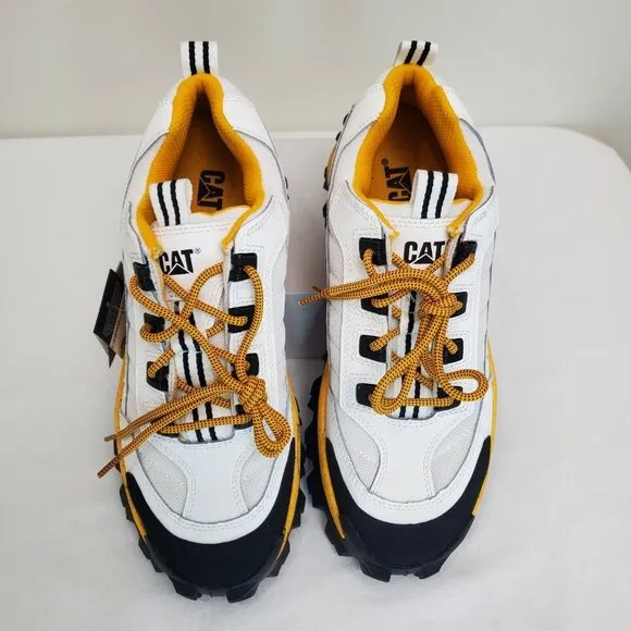 CAT Lightweight Breathable Nubbuck/Mesh Upper Rubber Outsole Mens Size Intruder