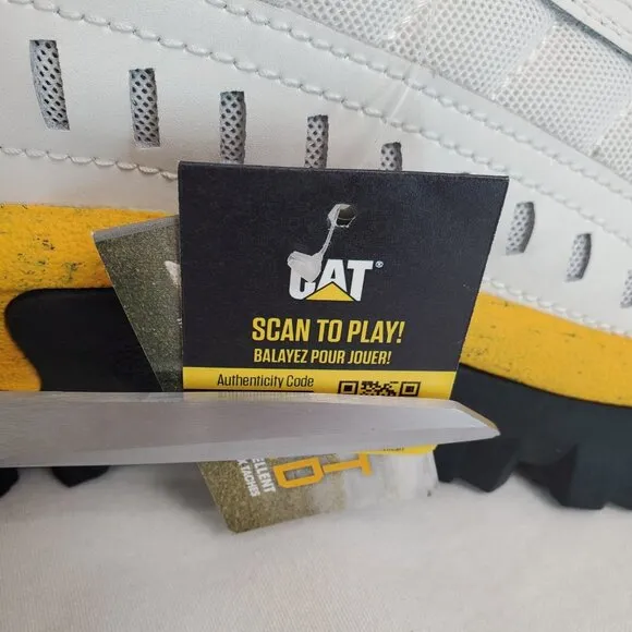 CAT Lightweight Breathable Nubbuck/Mesh Upper Rubber Outsole Mens Size Intruder