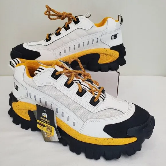 CAT Lightweight Breathable Nubbuck/Mesh Upper Rubber Outsole Mens Size Intruder
