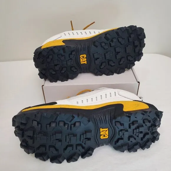 CAT Lightweight Breathable Nubbuck/Mesh Upper Rubber Outsole Mens Size Intruder