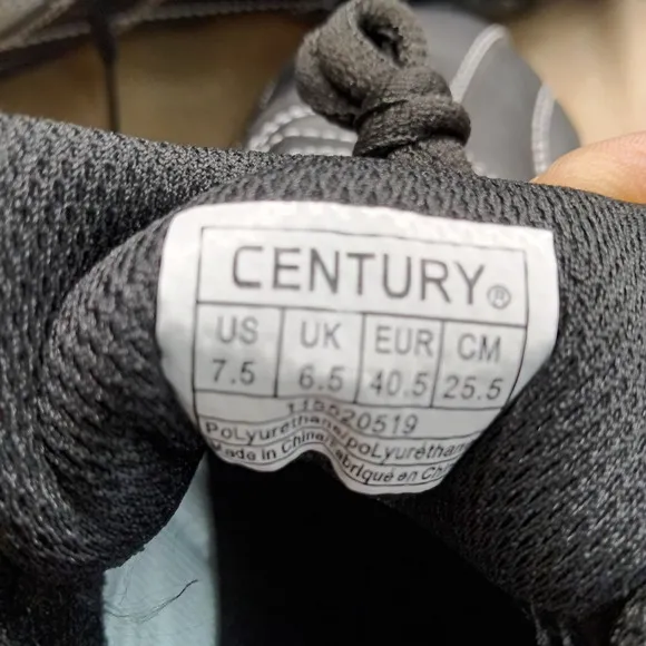 Century Lightfoot Martial Arts Men Shoes Black