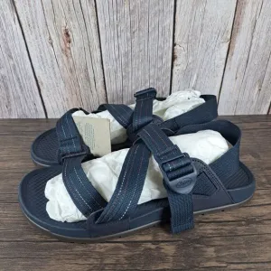 Chaco Lowdown Strappy Active Sandals Men's Sz 8 Navy JCH107273 (WornBriefly)