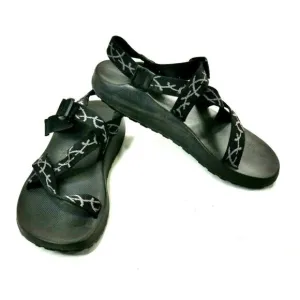 Chaco Men's Z1 Classic Sandals Black Hiking Fishing Outdoor Shoes Size 12