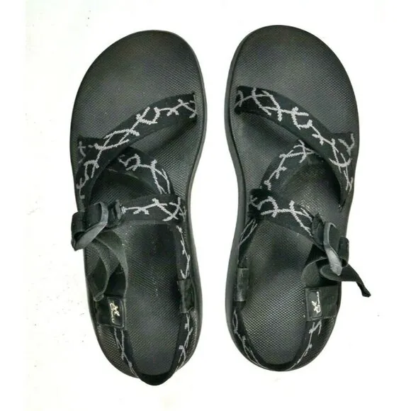 Chaco Men's Z1 Classic Sandals Black Hiking Fishing Outdoor Shoes Size 12