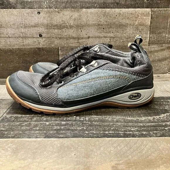 Chaco Women’s Size 9 Kanarra Shoes Grey Outdoor Hiking Sneaker Breathable