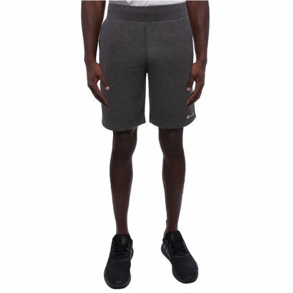 Champion Men’s French Terry Short, 2-Pack, Blu&amp;Gry