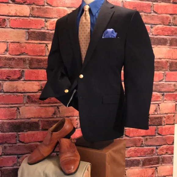 Chaps Blue Blazer