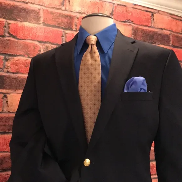 Chaps Blue Blazer