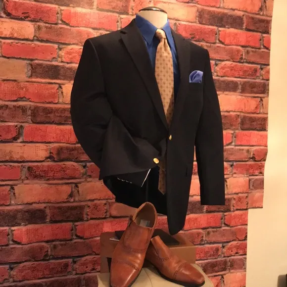 Chaps Blue Blazer