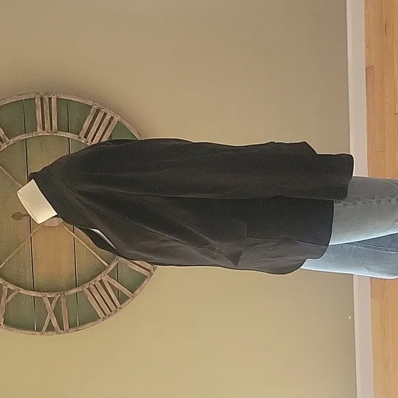 Chico's Classic Ponte Knit Black Blazer