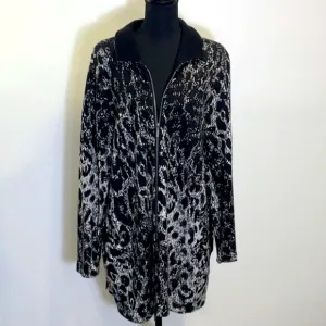 Chico’s Double Zip Sweater