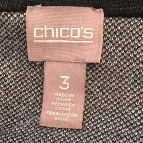 Chico’s Double Zip Sweater
