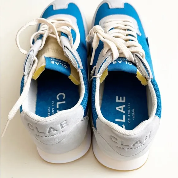 CLAE Men’s Runyon Trainers Shoes Size 10 New Blue Gray